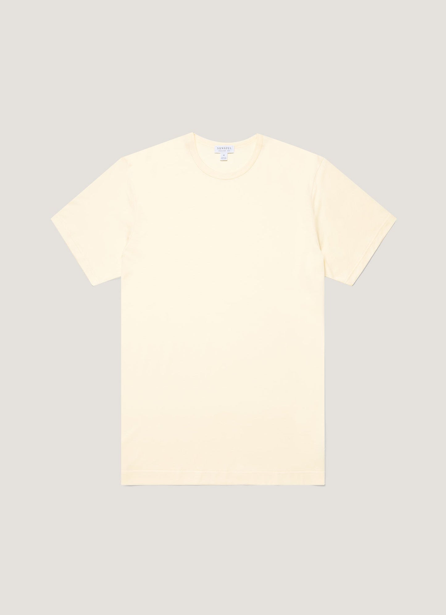 Mens Classic Tshirt In Buttermilk Mtsh0001 Ylbg