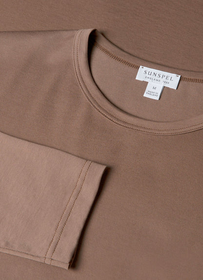 Men's Long Sleeve Classic T-shirt in Bark