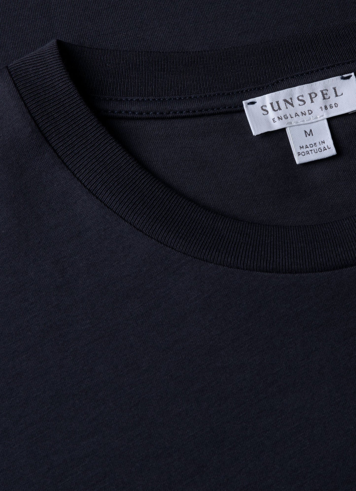 Mens Riviera Midweight Tshirt In Midnight Navy Mtsh0007R Buvn