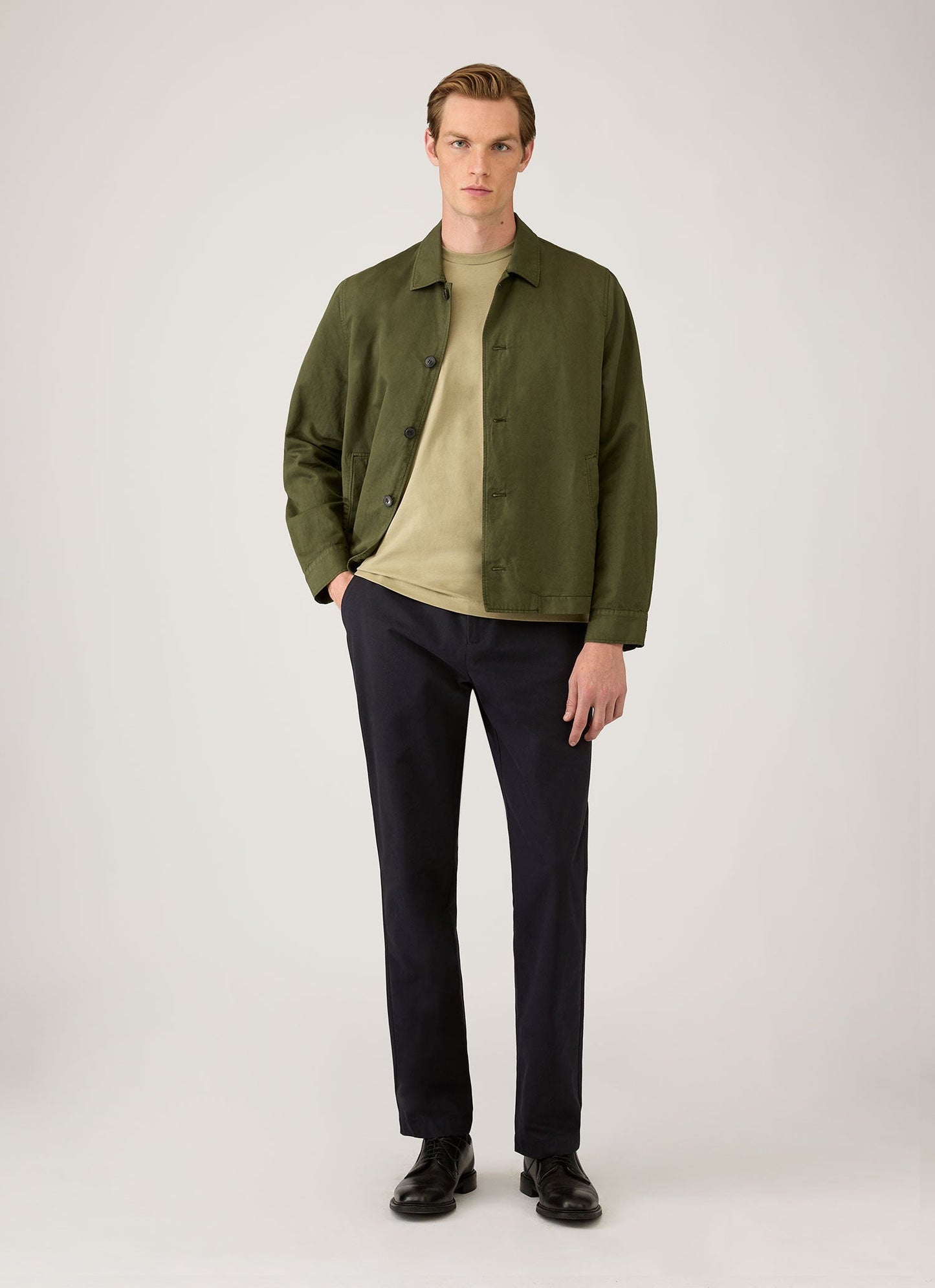 Mens Riviera Midweight Tshirt In Pistachio Mtsh0007R Gnix