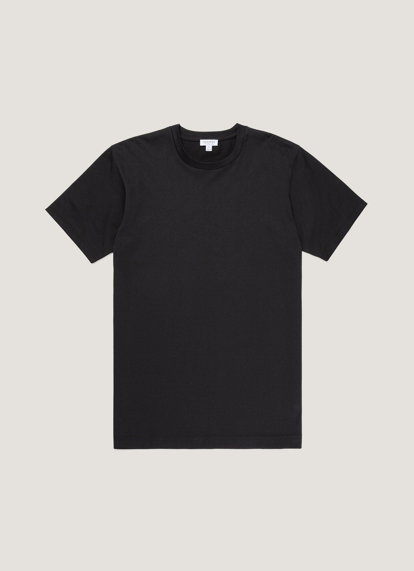 Mens Riviera Crew Neck T Shirt Black