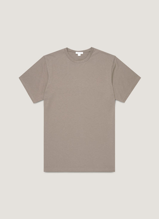 Mens Riviera Midweight Tshirt In Iron Grey Mtsh0007S Gyfe