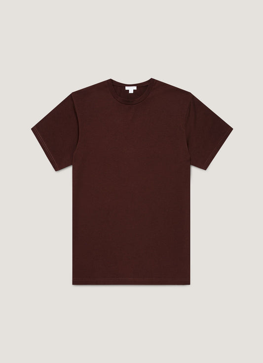 Mens Riviera Midweight Tshirt In Bakelite Mtsh0007S Rdel