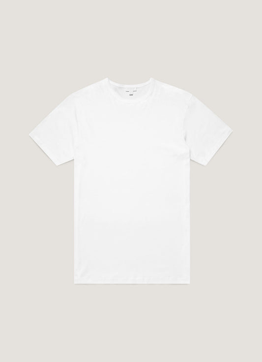 Mens Sea Island Cotton Tshirt White Mtsh0063