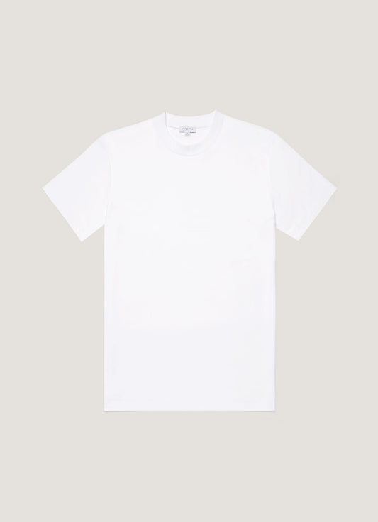 Mens Relaxed Fit Heavyweight Tshirt In White Mtsh0181 Whaa