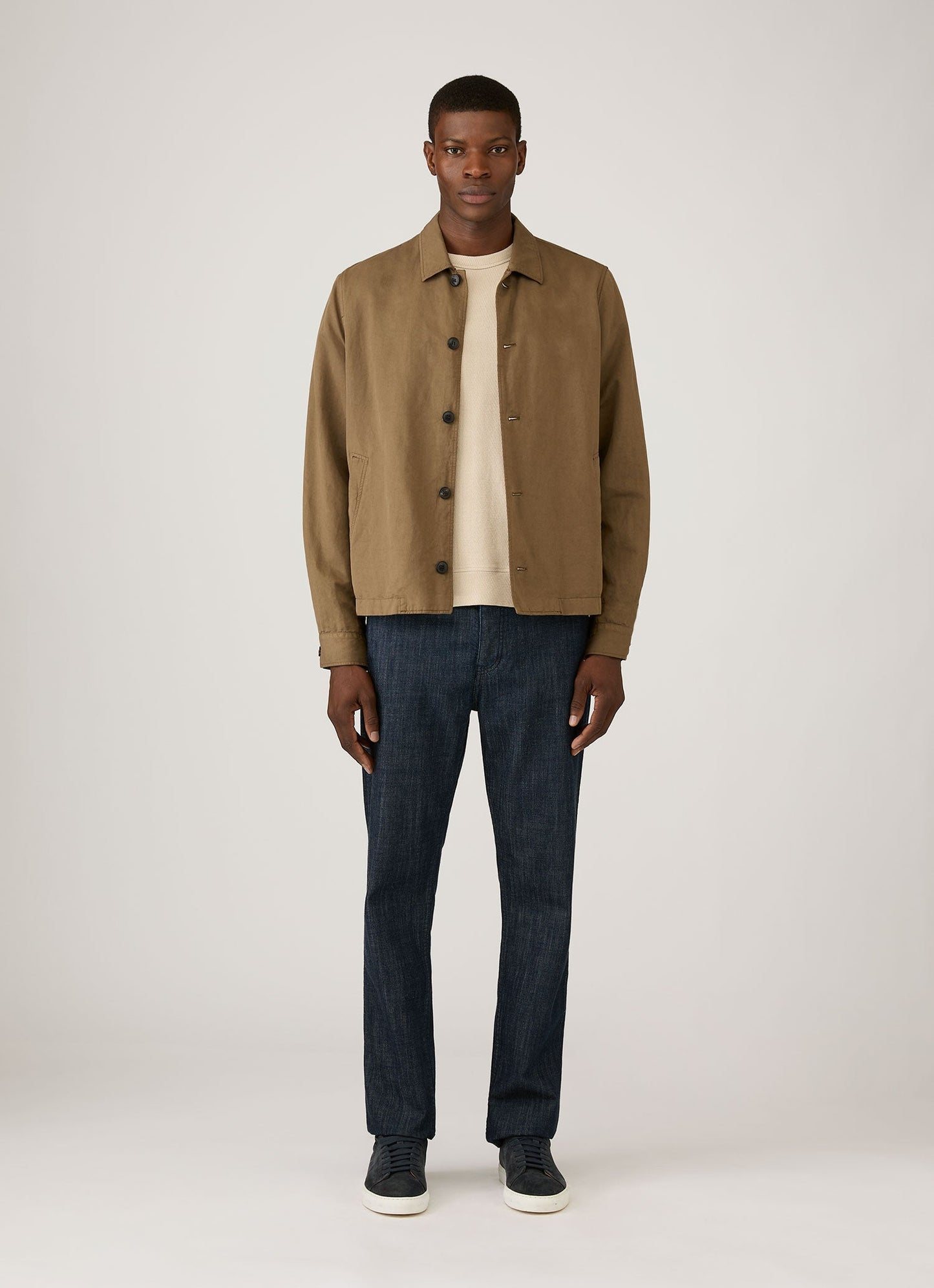 Men's Long Sleeve Cellulock Crew Neck in Hazelwood