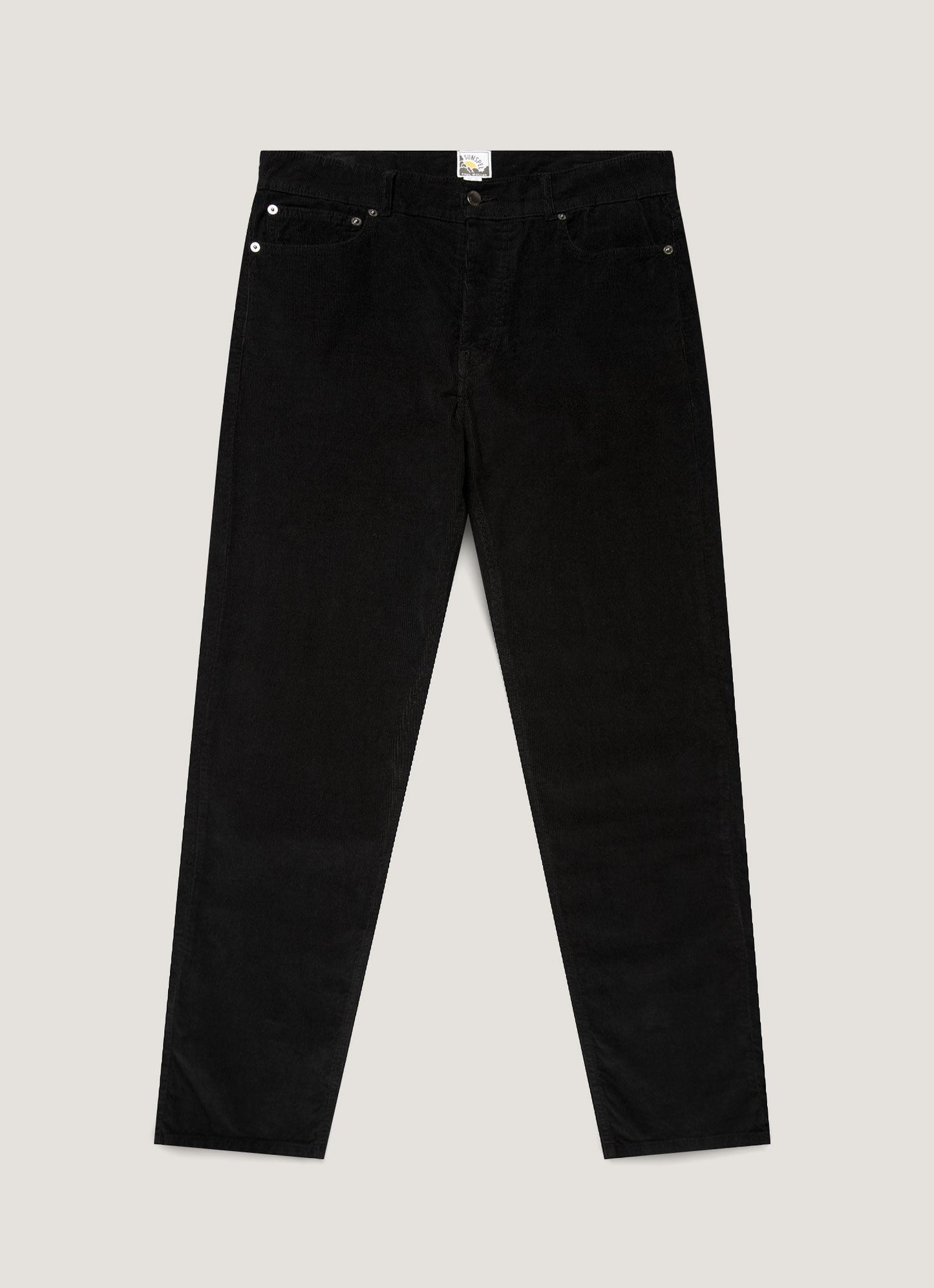 Mens Paul Weller Corduroy Trouser In Black Pwmtrs3132 Bkaa