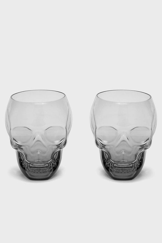 Cranium Drinking Glasses [Grey]