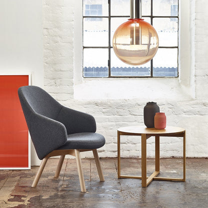 Albu Lounge Armchair - Beech Frame