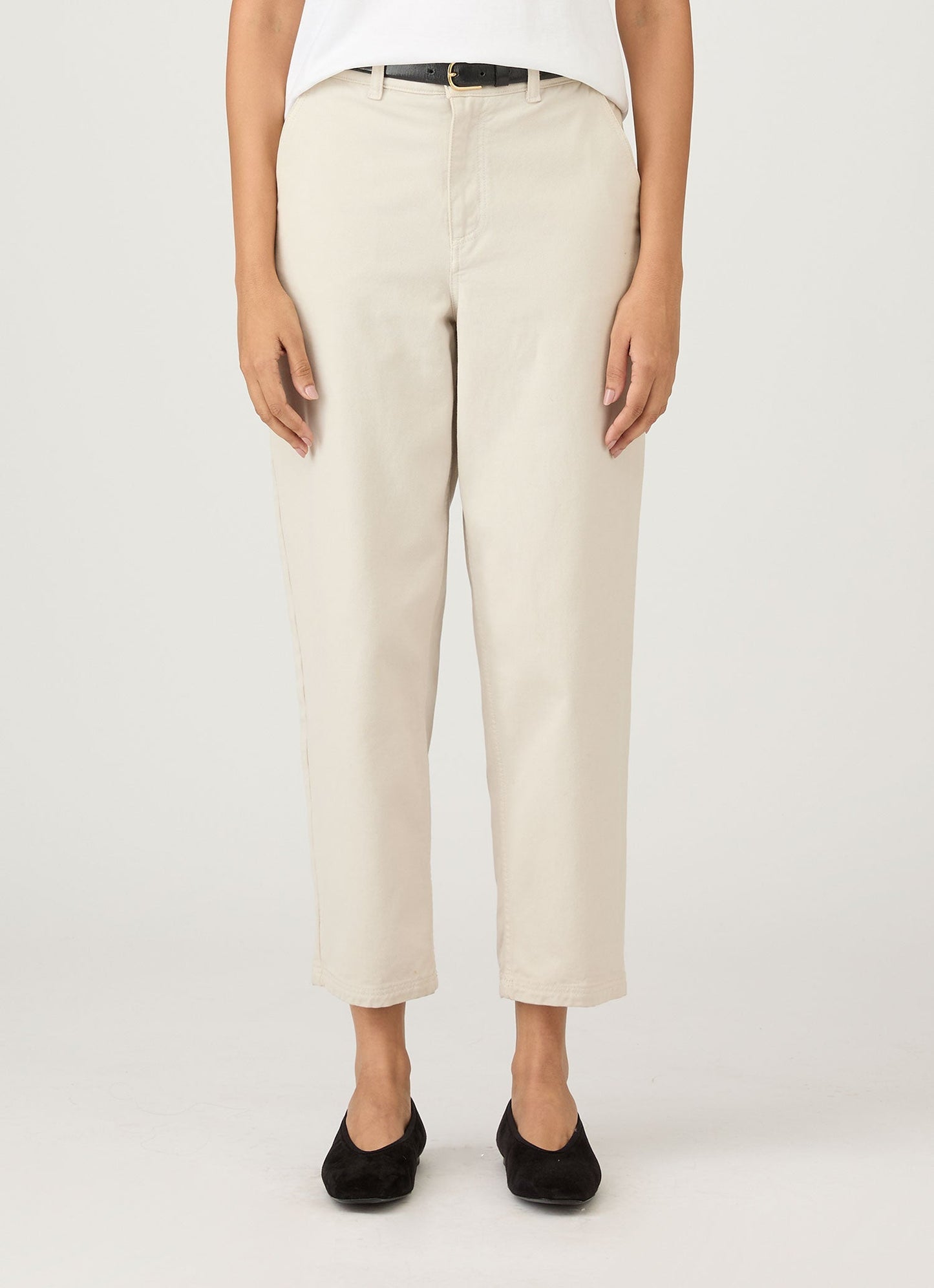 Tapered Trouser In Chalk22
