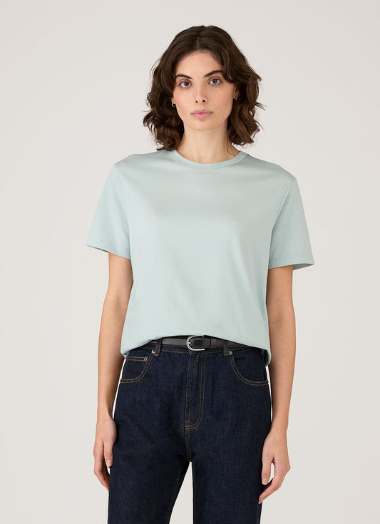 Womens Relaxed Fit Tshirt In Peppermint Wtsh0170 Buwz